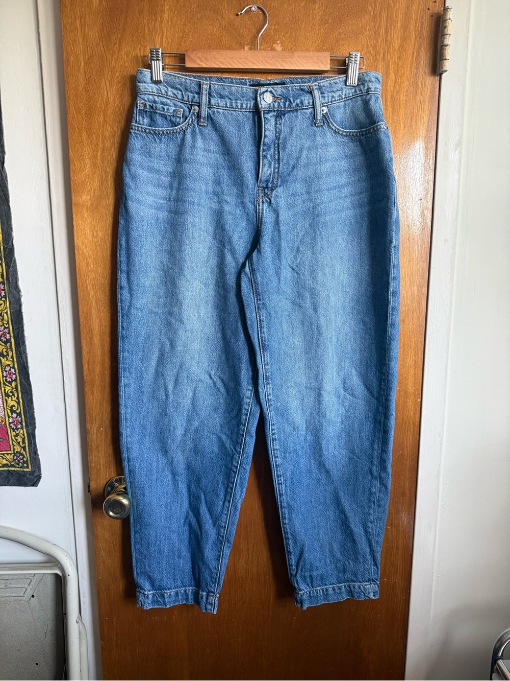 Banana Republic Barrel Jeans - Light Blue